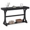 Narrow Vintage Console Table Open Shelf for Living Room and Entryway